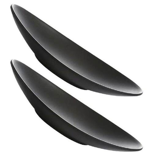 2 Pcs Plates Matte Finish Japanese Decorative Sushi Tray