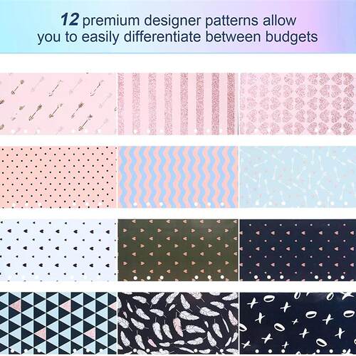 31 Pcs A6 Budget Binder Cash Envelope Planner System Organiz