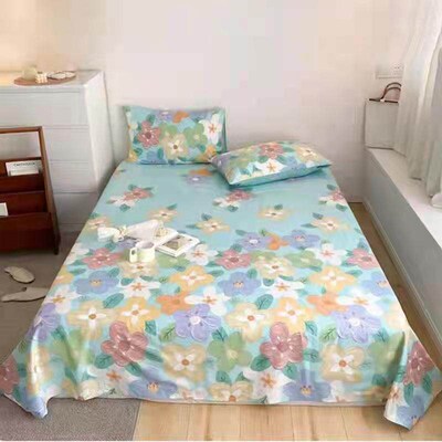 Cotton old coarse cloth sheets big kang single cotton tatami