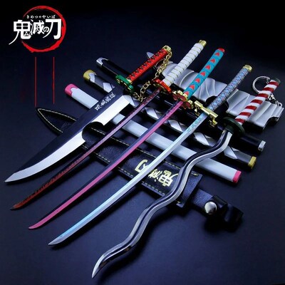 25cm Demon Slayer Swords Mini Tanjirou Zenitsu Katana Swords