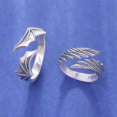 Boho Punk Hip Hop Adjustable Resizable Cuff Retro Vintage An