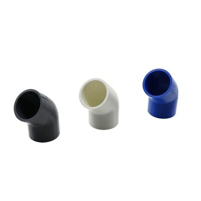 Garden Equal 25mm Interface 45 Elbow PVC Connector Irrigat