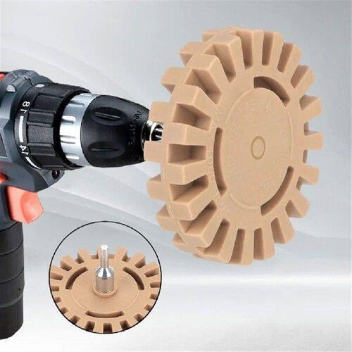 4inch Rubber Power Drill Attachment with Drill Adapter