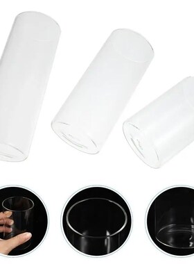 3pcs Glass Candle Holder DIY Tea Light Glass Cup Candle Cup