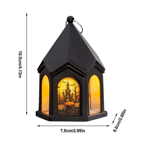 Halloween Pumpkin Lantern Halloween Atmosphere Wind Lamp Dec