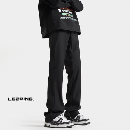 Xunfan Clothing Spring Large-size Western Pants Mens Ins te