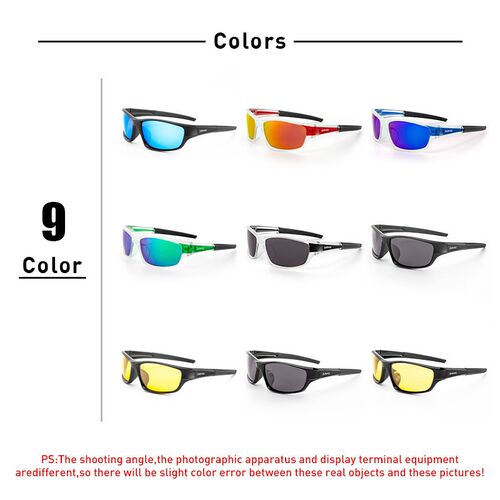 Kapvoe Polarized Fashion Eyewear Men UV400 Cycling Sunglasse