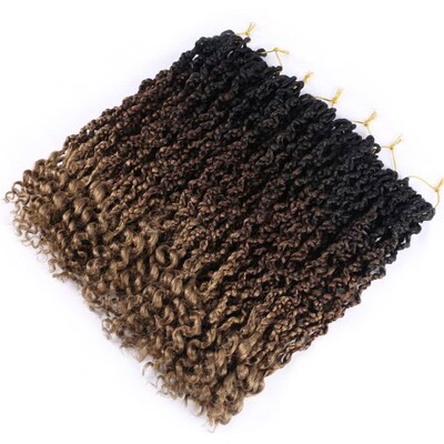 Hair Nest Goddess Box Braids Crochet Hair with Curly Ends Sy