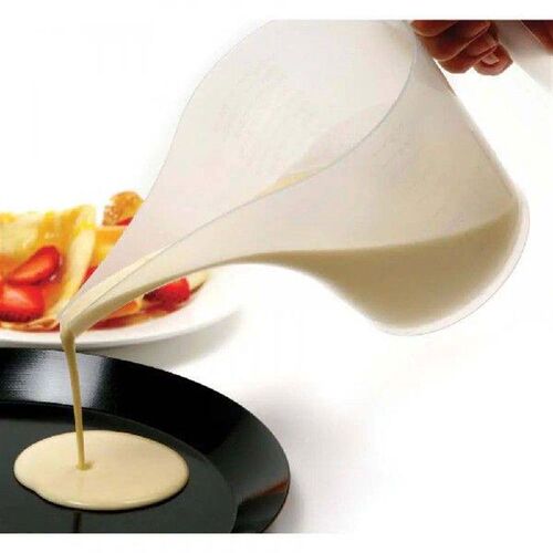 Tip Mouth Measuring Cups Plastic Graduated Funnel Pitcher