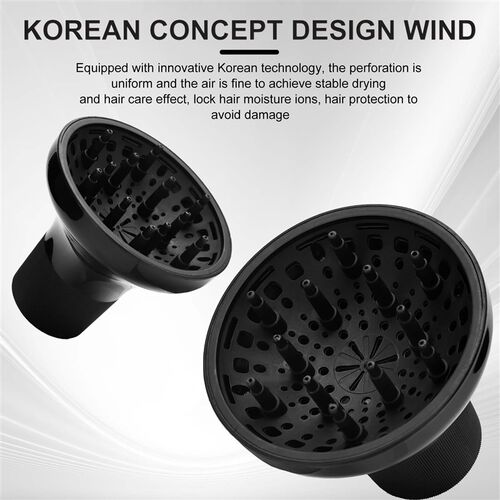 Salon Universal Hair Dryer Diffuser for Curls Temperature Re
