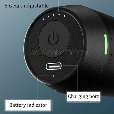 3D Fascia Gun Vibration Massage Gun For Body Neck Back Deep