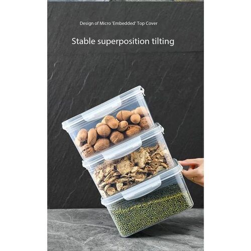 Refrigerator Storage Box Fresh Keeping Vegetable Fruit Plast