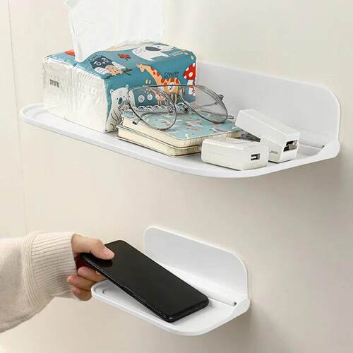 Folding Wall Mounted Shelf Saving Space Foldable Storage Rac