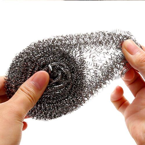 wash dishes steel ball brush large size steel wool