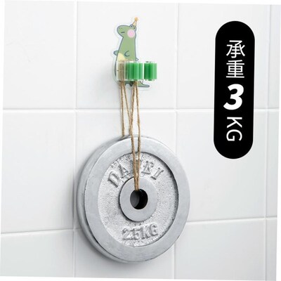 Hook Shelf-Holder Mop-Rack Sticky-Hanger Kitchen-Organizer W