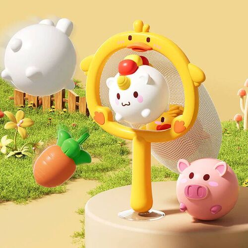 LED Light Up Toys Baby Cute Animals Bath Toy Swimming Water