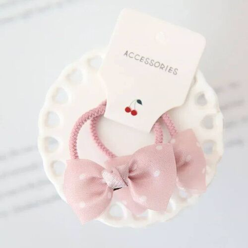 New Bow Cute Rope Children Baby Elastic Hair Rubber Bands Ac