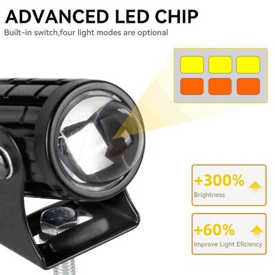 For Auxiliary Spotlight Lamp Moto Fog light Accessories Moto