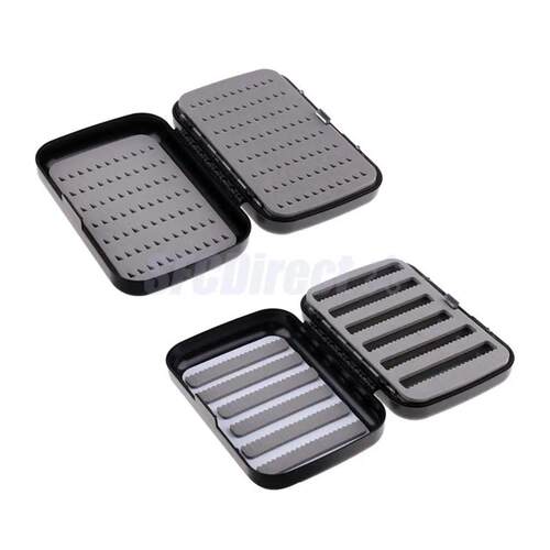 Fly Fishing Flies Box Waterproof Trout Bass Flies Fishing Ta