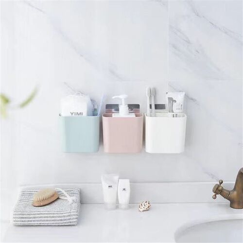 Wall Hanging Comb Toothpaste Storage Toothbrush Holder  Bath