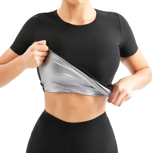 Body Shaper Sauna Suits Sweat Slimming Pants Waist Trainer L
