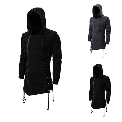 tendy Men	s Assassin	s Creed Sweater Men	s Dark