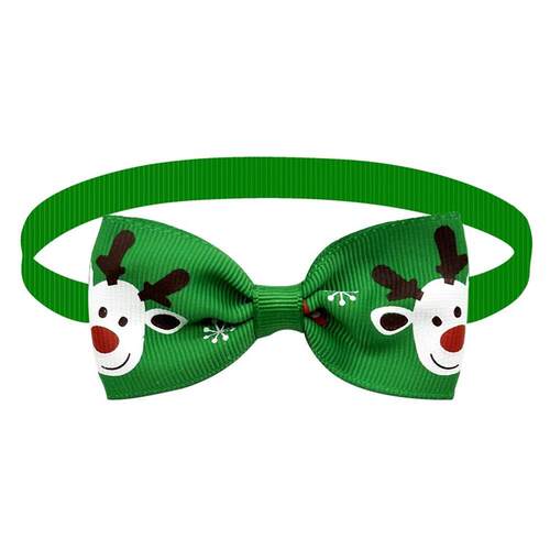 50/100PCS Christmas Handmake Dog Bow Ties Puppy Bowties Pet
