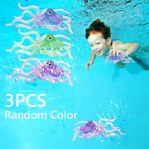 3/12pcs Kids Diving Toy Pool Octopus Children Training Water