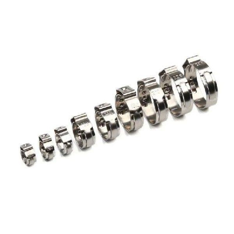140pcs Hose Clamp with 1 plier Stainless Steel Water Pipe图片