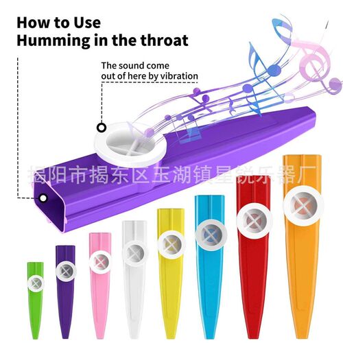 Plastic kazoo flute kazoo toy Orff instrument suit children