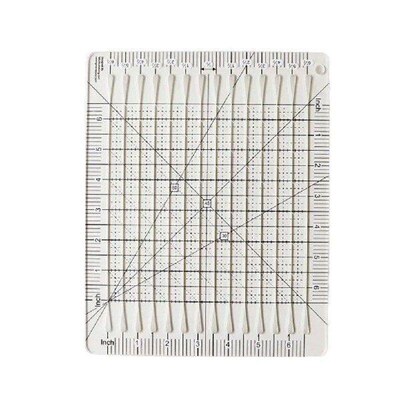 Quilt Sewing Ruler Patchwork Quilting Grid Crafting Measure