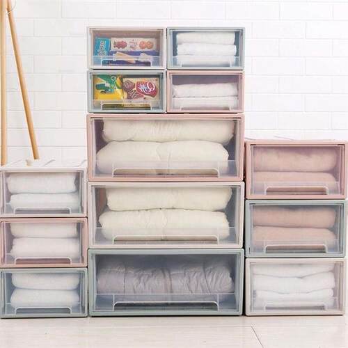 storage cabinet and drawer plastic storage box transparent
