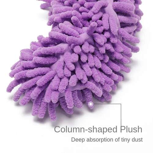 Multifunction Floor Dust Cleaning Slippers Shoes Lazy Moppin