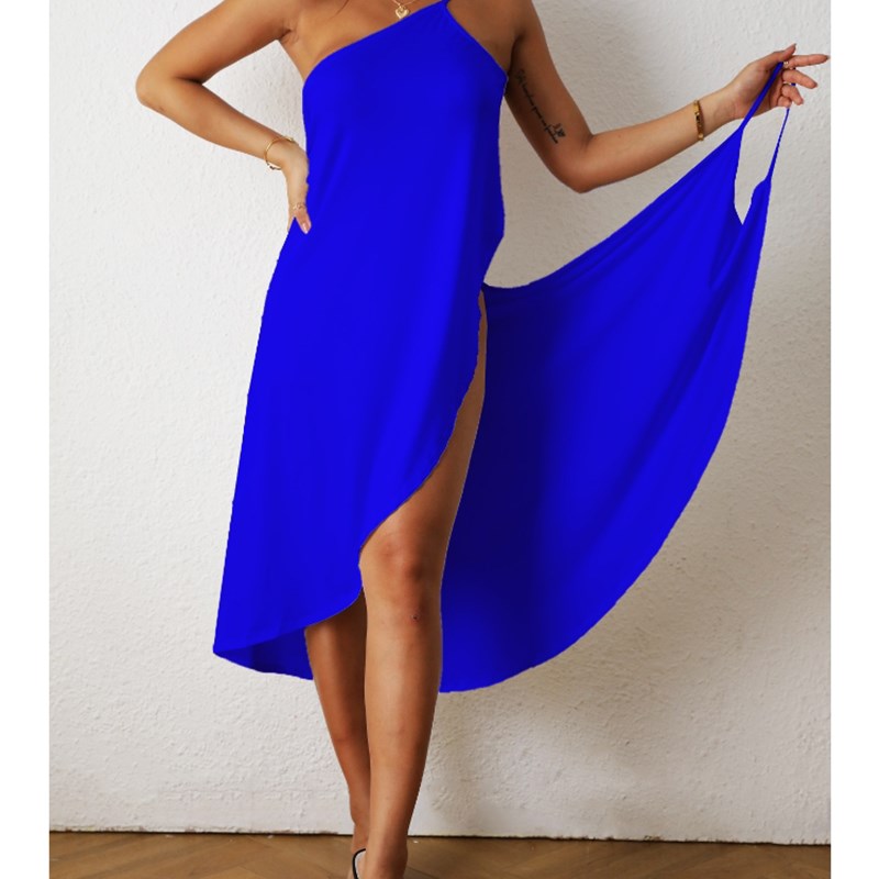 Women Beach Slip Midi Summer One Piece Dress Yk Setwear图片