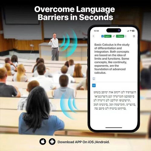 AI Language Translator Earbuds 3 in 1 Accents Translator Ear
