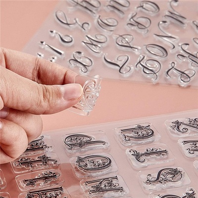 Cake Decorating Tools Alphabet Fondant Cake Stamp Silicone