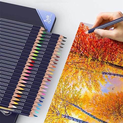 Watercolor Pencil Set 12/36/48/72/120 Coloured Pencils
