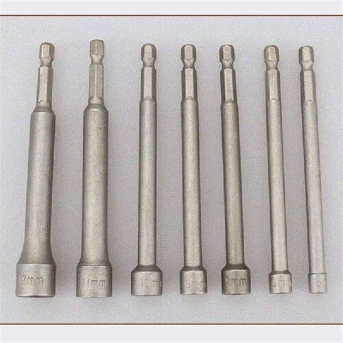 110mm Long Nut Driver Socket Set Metric Impact Drill Bits