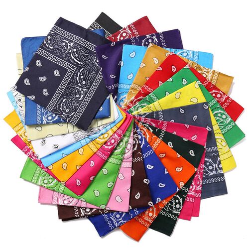 17KM Bohemian Print Bandana Hair Bands for Girls Women Kids