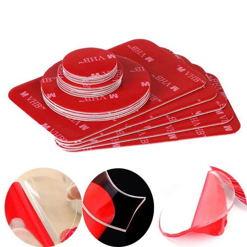 10pcs/set Transparent  Acrylic Double-Sided Adhesive Tape St