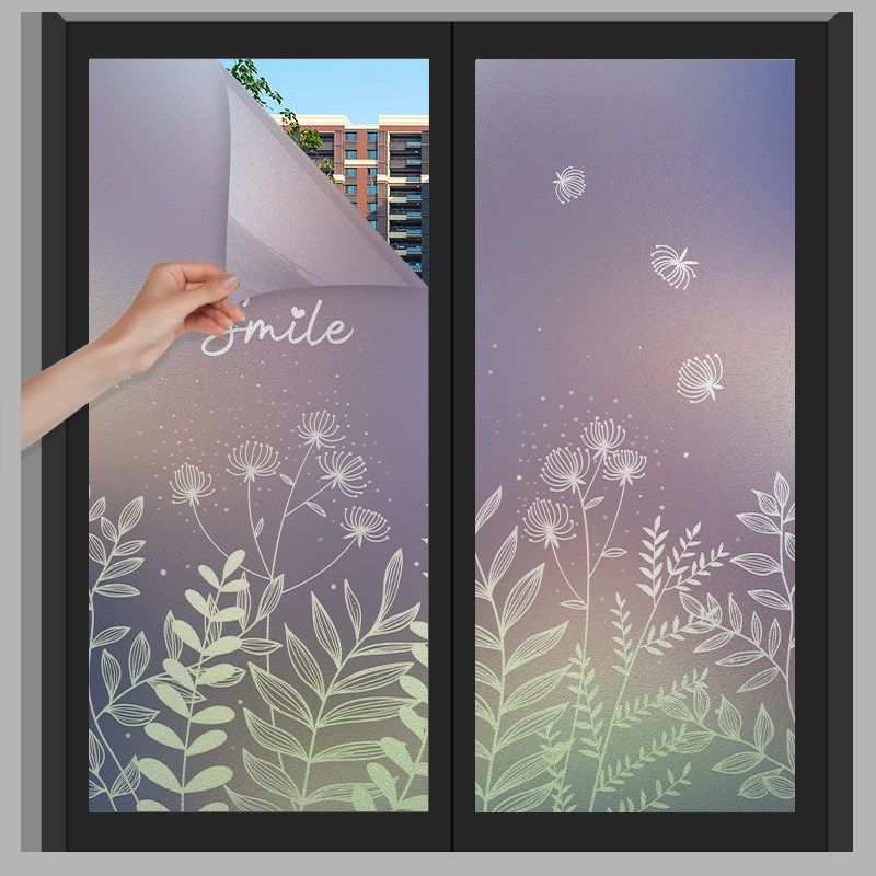 玻璃贴纸免胶全遮光窗花防窥遮光型创意推拉门客厅浴室贴膜小窗户,家居饰品,玻璃膜/贴,淘宝优惠券,粉丝福利购,淘宝优惠卷