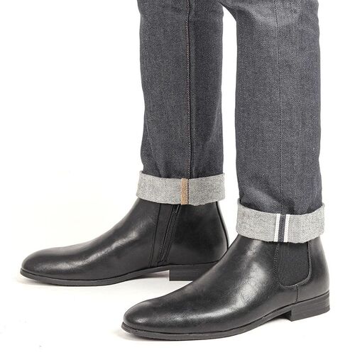 Size 7~13 Men Chelsea Boots Italian Style Ankle Boots soft l