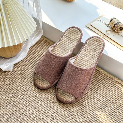 Japanese Fabric Slippers Good Product Coarse Home Slippers F