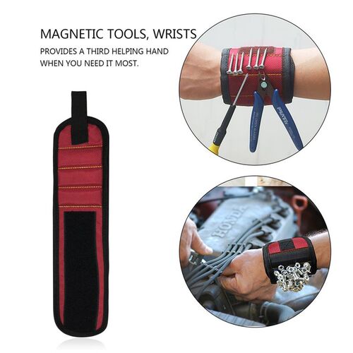 Magnetic Wrist Support Band with Strong Magnets for Holding