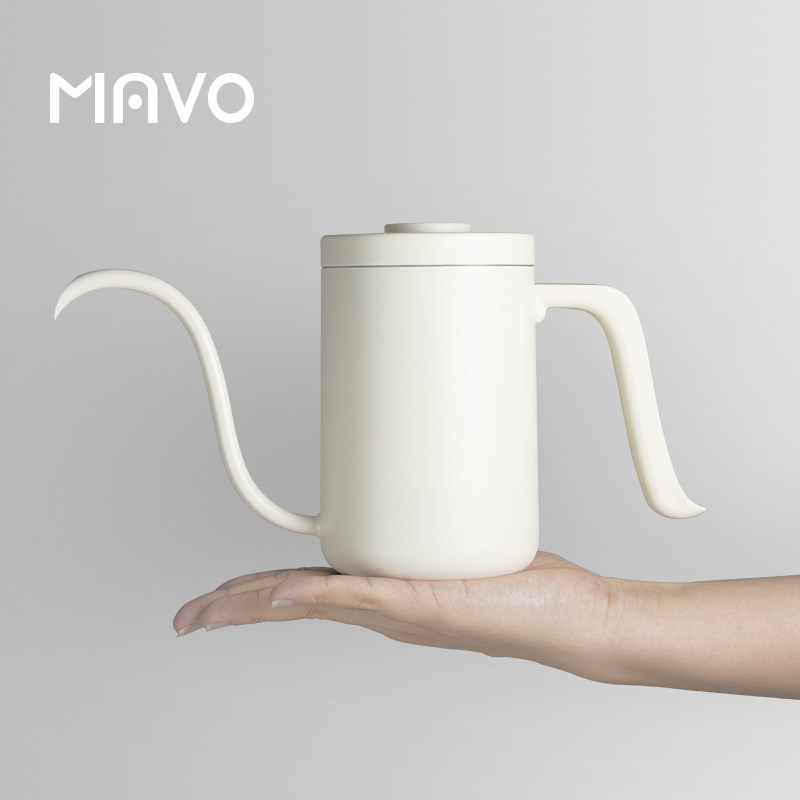 MAVO手冲壶手冲咖啡壶 挂耳咖啡器具滴漏 长嘴细口壶家用不锈钢