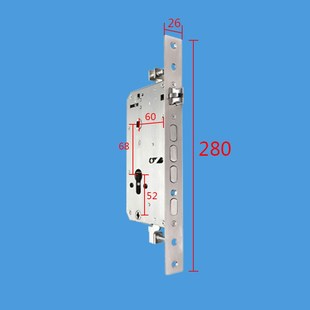 保德安型替换指纹锁专用锁体防盗门电子密码锁活快