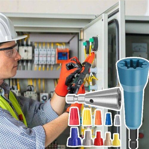 Wire Twister Tool For Drill Wire Connector Driver Cable
