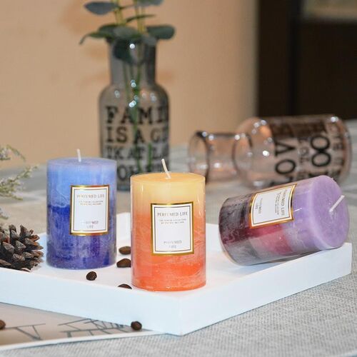 Essential Oil Scented Candles Smoked Incense Fragrance Sleep