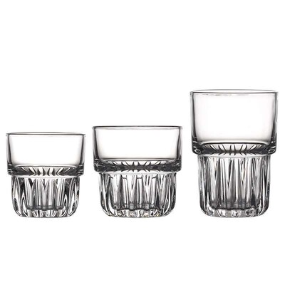 .Carved Wine Glass Classical Glass Drink Glass Thickened Bee