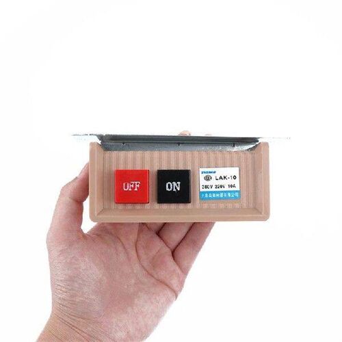 ON/OFF Start Stop Flush Mounted Push Button Switch AC